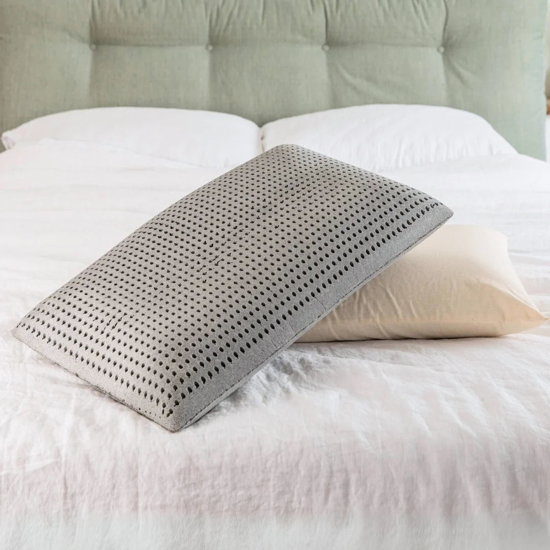 Graphite Latex Pillow - Natural, Cooling & Supportive | Putnams Graphite Latex Pillow - Natural, Cooling & Supportive | Putnams