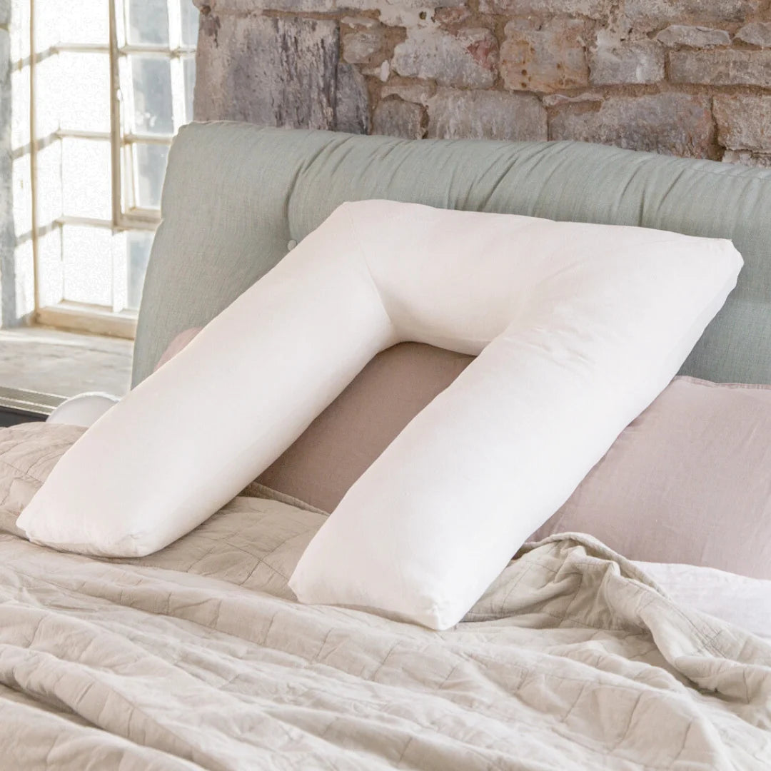 U-Shape Cuddle Support Pillow UK Made – Putnams