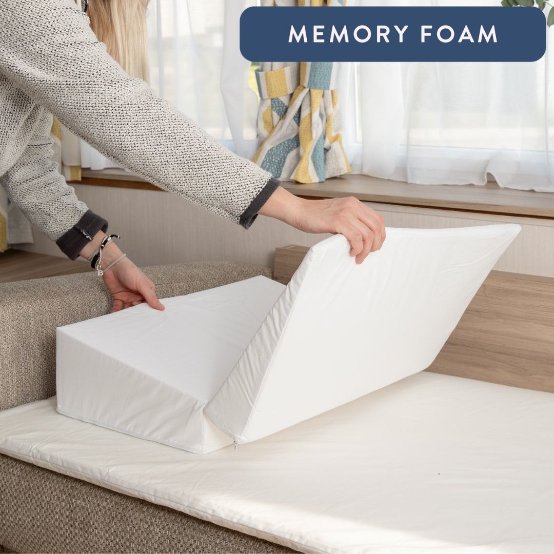 Memory Foam Travel Bed Wedge Folding Acid Reflux – Putnams