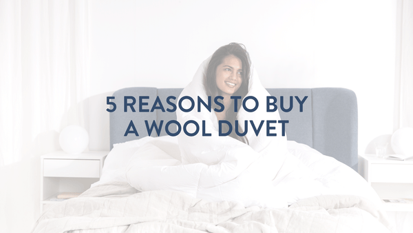 5 reasons to buy a wool duvet British biodegradable eco duvet alternatives Putnams Devon