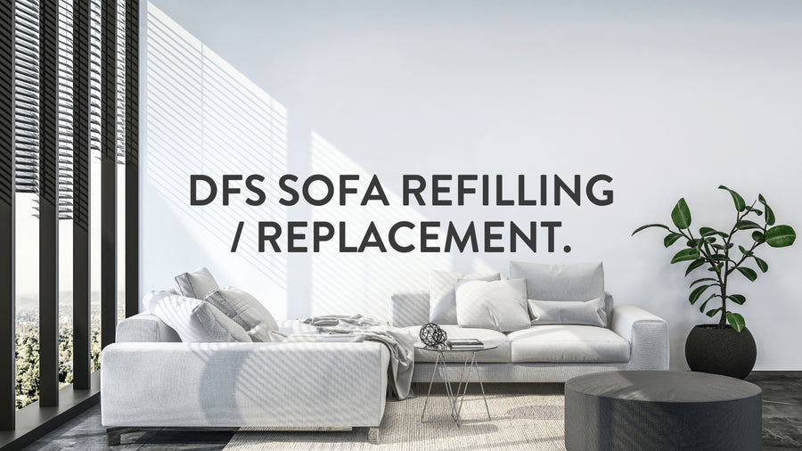 DFS sofa cushion refilling replacement Quality UK foam Putnams