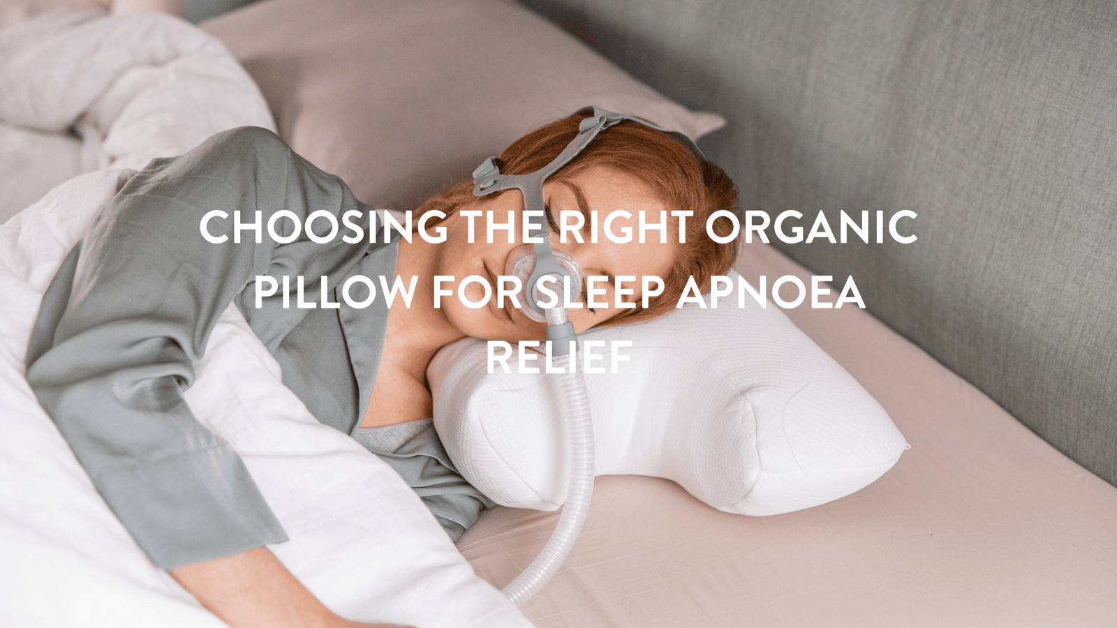 Choosing the Right Organic Pillow for Sleep Apnoea Relief Putnams