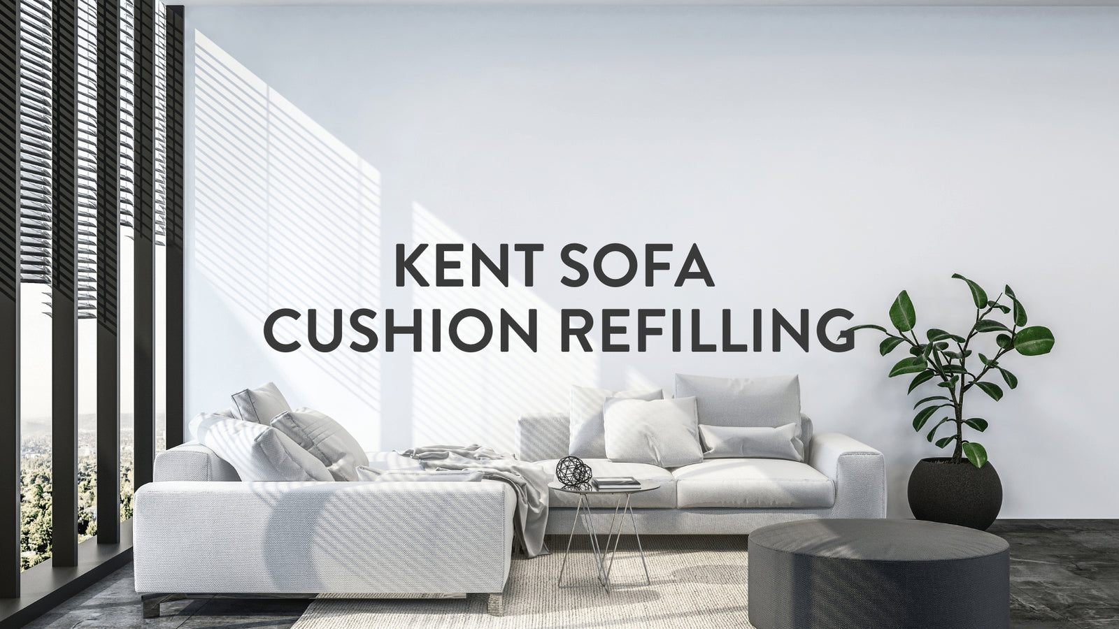 Kent sofa cushion refilling service saggy new foam firm 