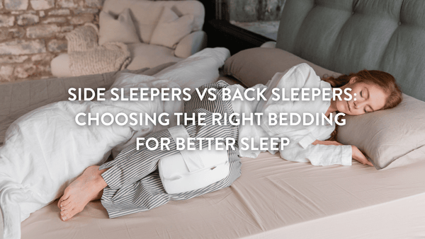 Start with your sleep position