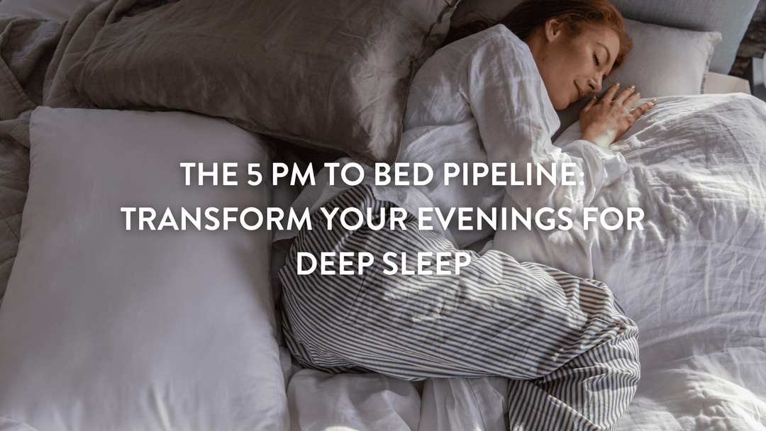 Person sleeping in bed surrounded by Putnams comfort range pillows 