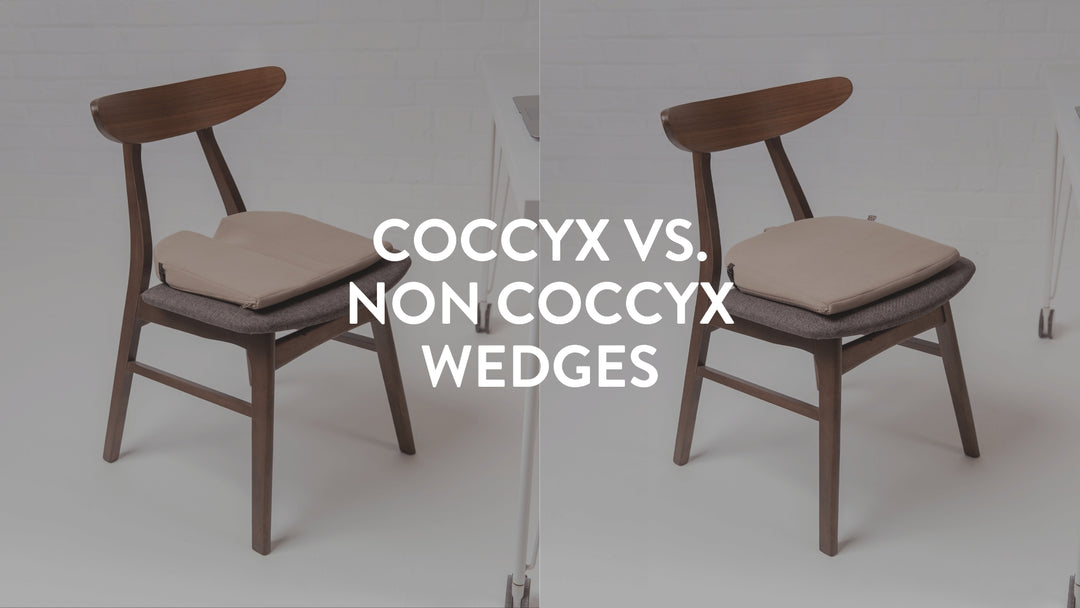 Coccyx vs. Non Coccyx Sitting Wedges: What's the Difference?