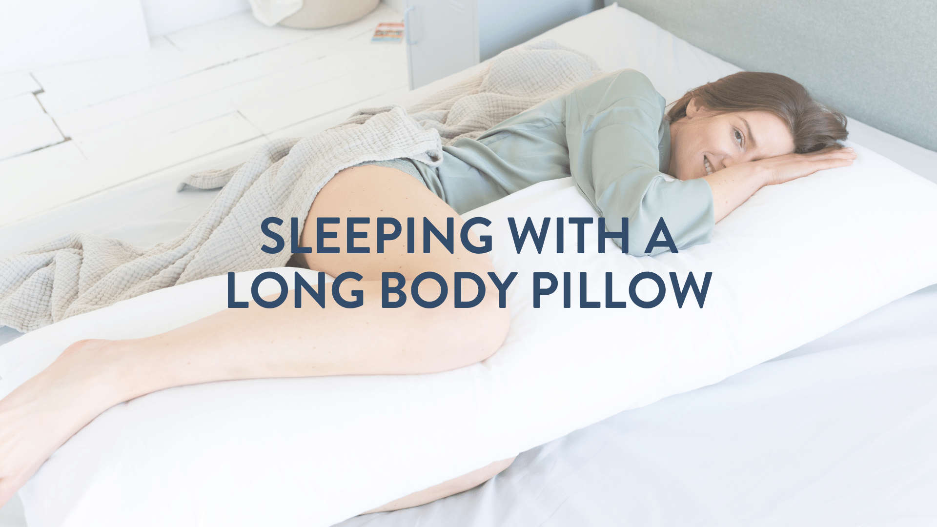 Full Length Body Support Pillow & Cover, Body Pillow