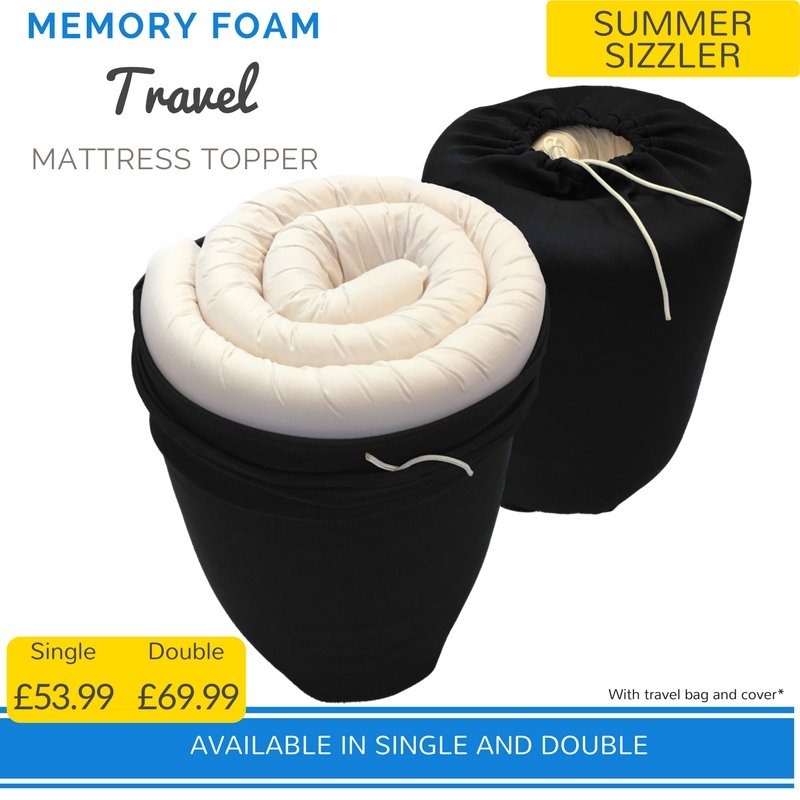 Travel Memory Foam Topper | Putnams