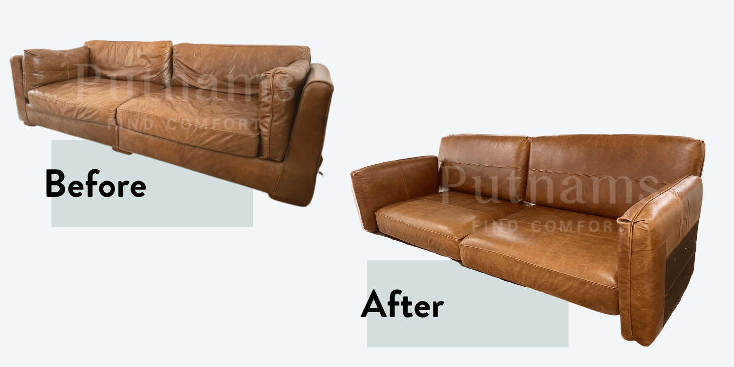 leather sofa cushion refilling firm high density foam inserts replacements