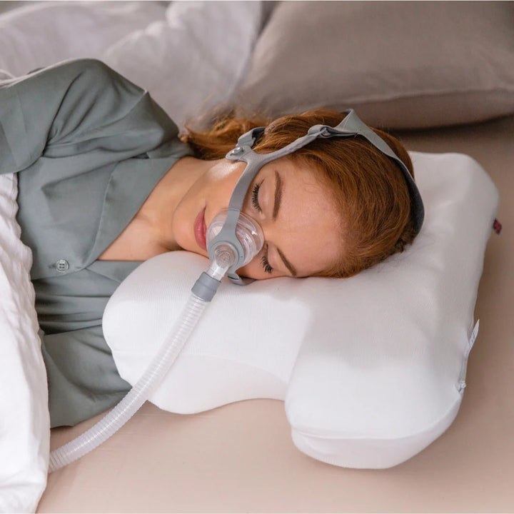 Memory Foam Advanced CPAP Pillow Sleep Apnea - Putnams blow out back neck shoulder pain