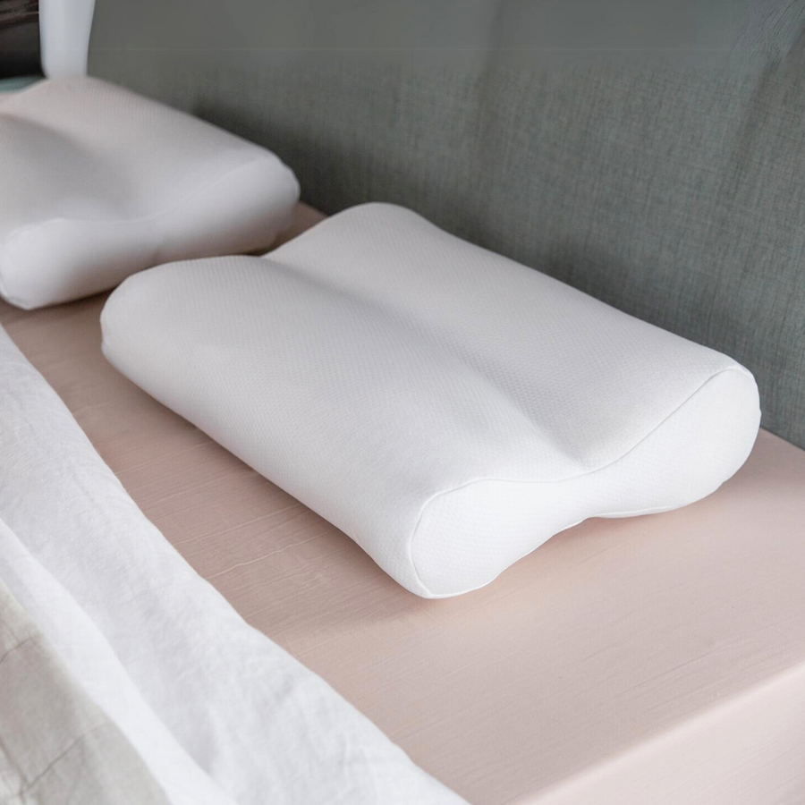 Organic British Wool Contour Pillow Anti Snoring