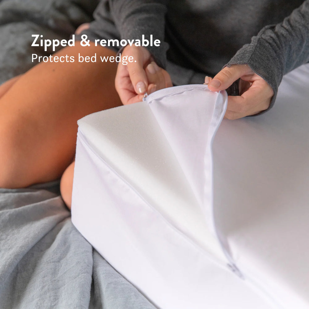 Bed Wedge Cover - Putnams zipped and removable