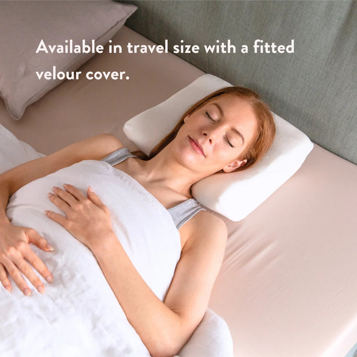 Putnam Memory Foam Pillow - Putnams Available in travel size with a fitted velour cover.