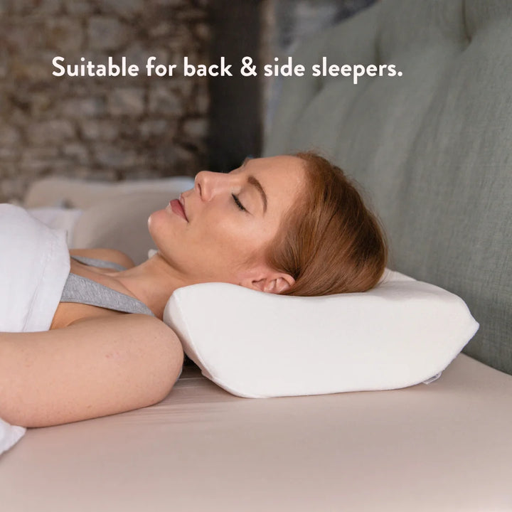 Putnam Travel Pillow - Putnams back neck shoulder pain business bag weekend Suitable for back & side sleepers.