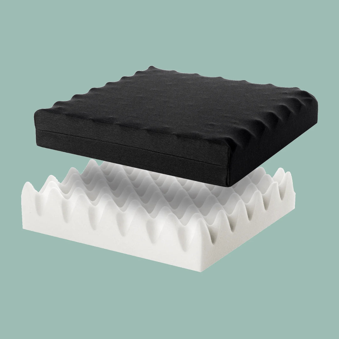 Sero Pressure Cushion - Pressure relief cushion for car office armchair dining chair Black Navy blue - Putnams