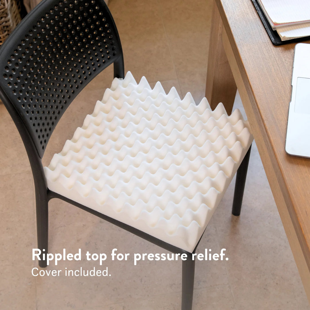 Sero Pressure Cushion - Pressure relief cushion for car office armchair dining chair Black Navy blue - Putnams