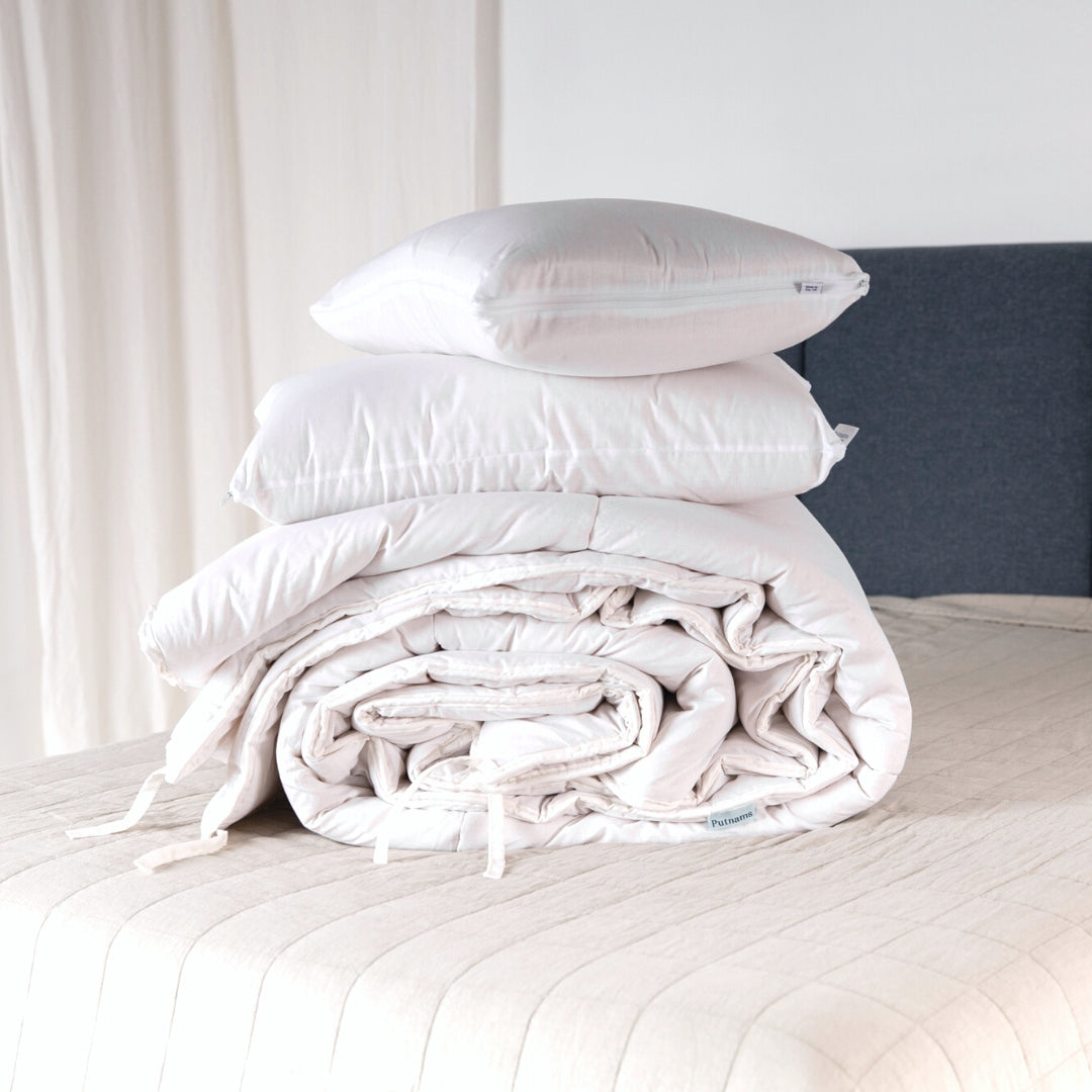 Putnams Find Comfort Pillows for Sleep & Wellness UK Made
