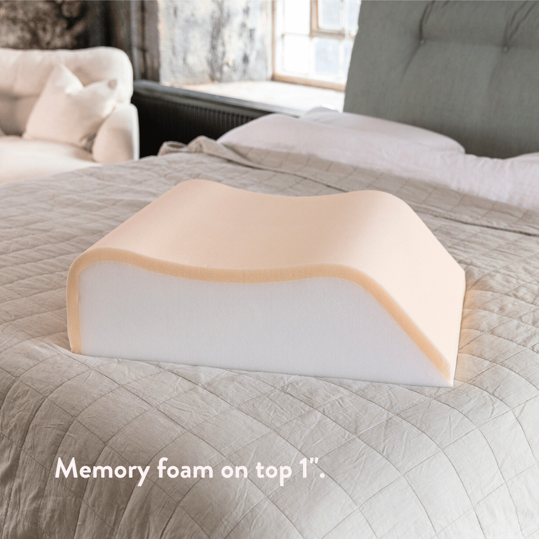 Memory foam pillow between legs clearance