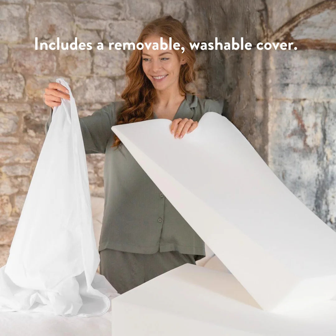 Memory Foam Bed Wedge - Acid Reflux Snoring pillow