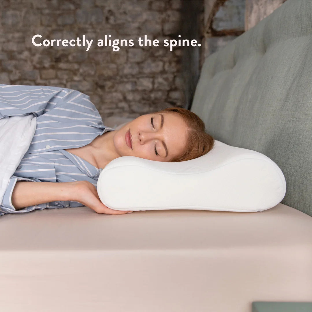 Anti Snore Memory Foam Contour Pillow