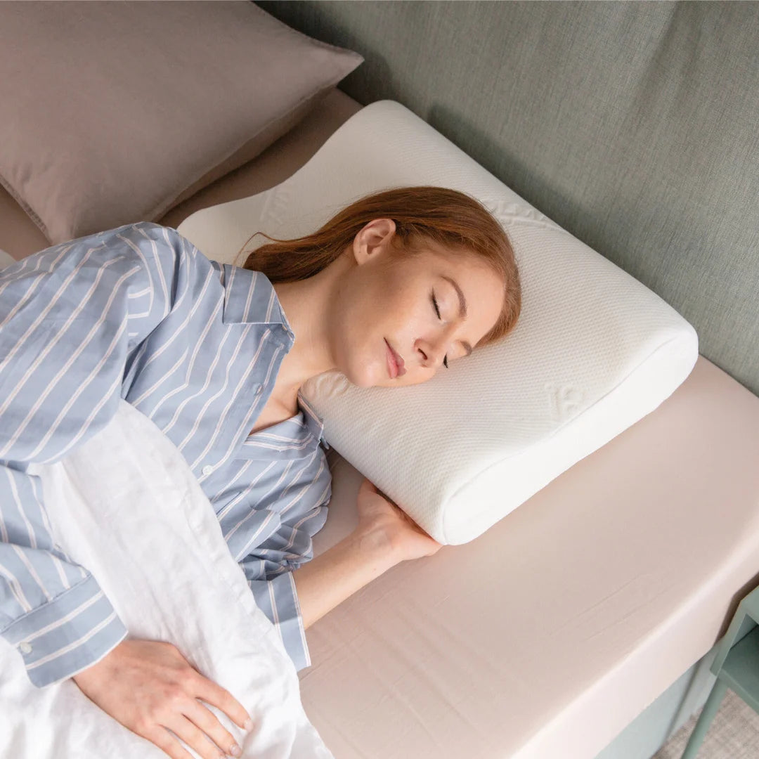 Anti Snore Memory Foam Contour Pillow UK made Putnams