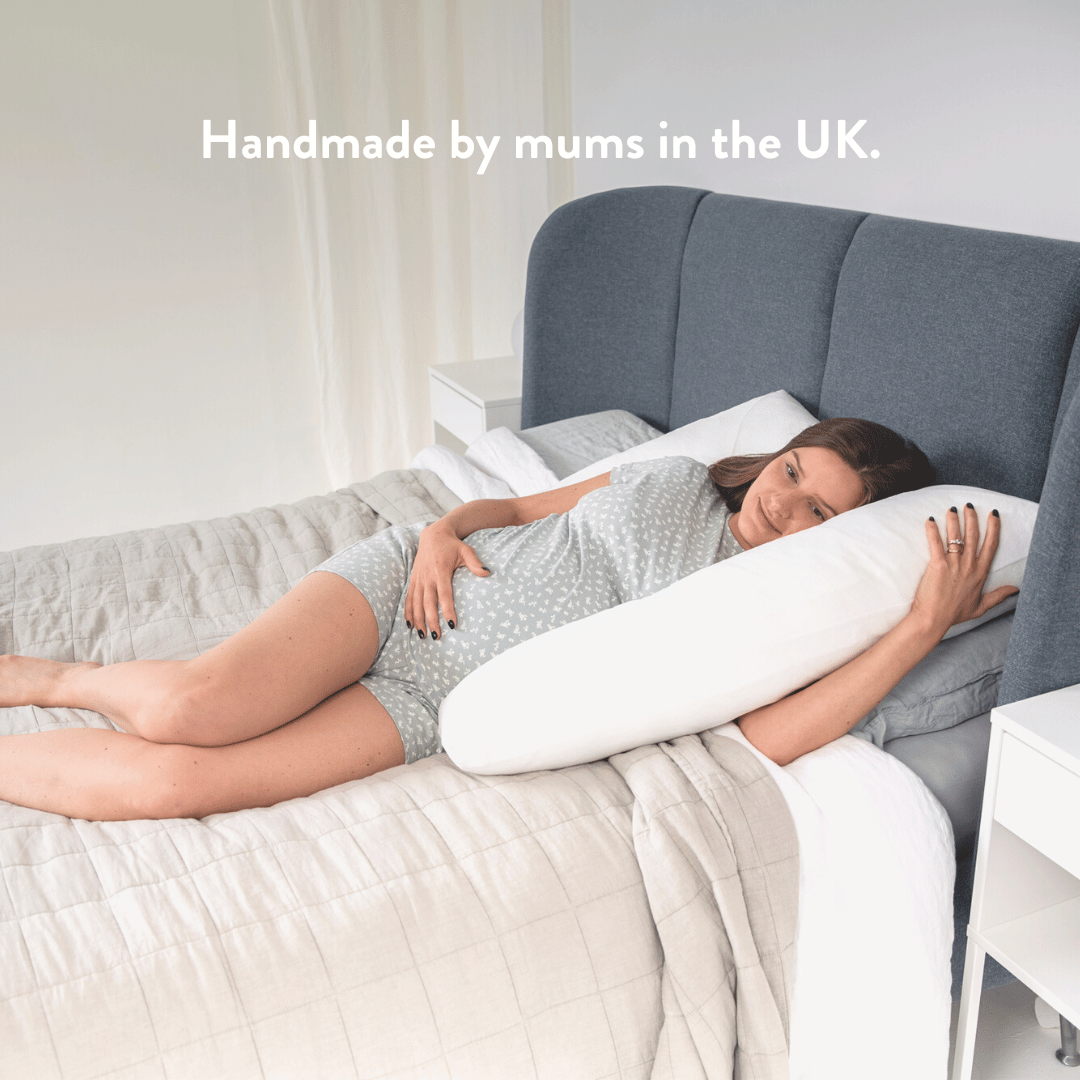 U-Shaped Pregnancy Pillow Supports Back Bump – Putnams
