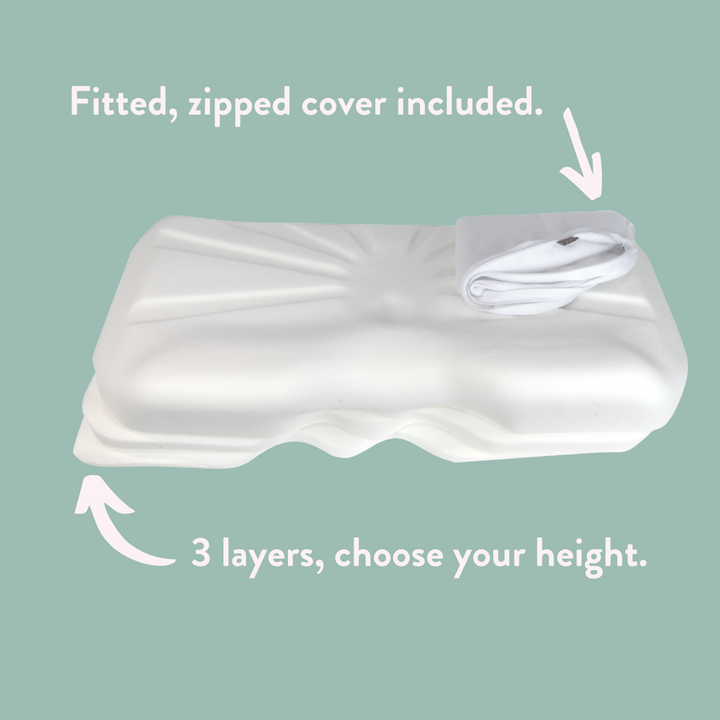 Putnam Self-Adjusting Pillow foam core removable layers- Putnams height adjusting adjust pillow